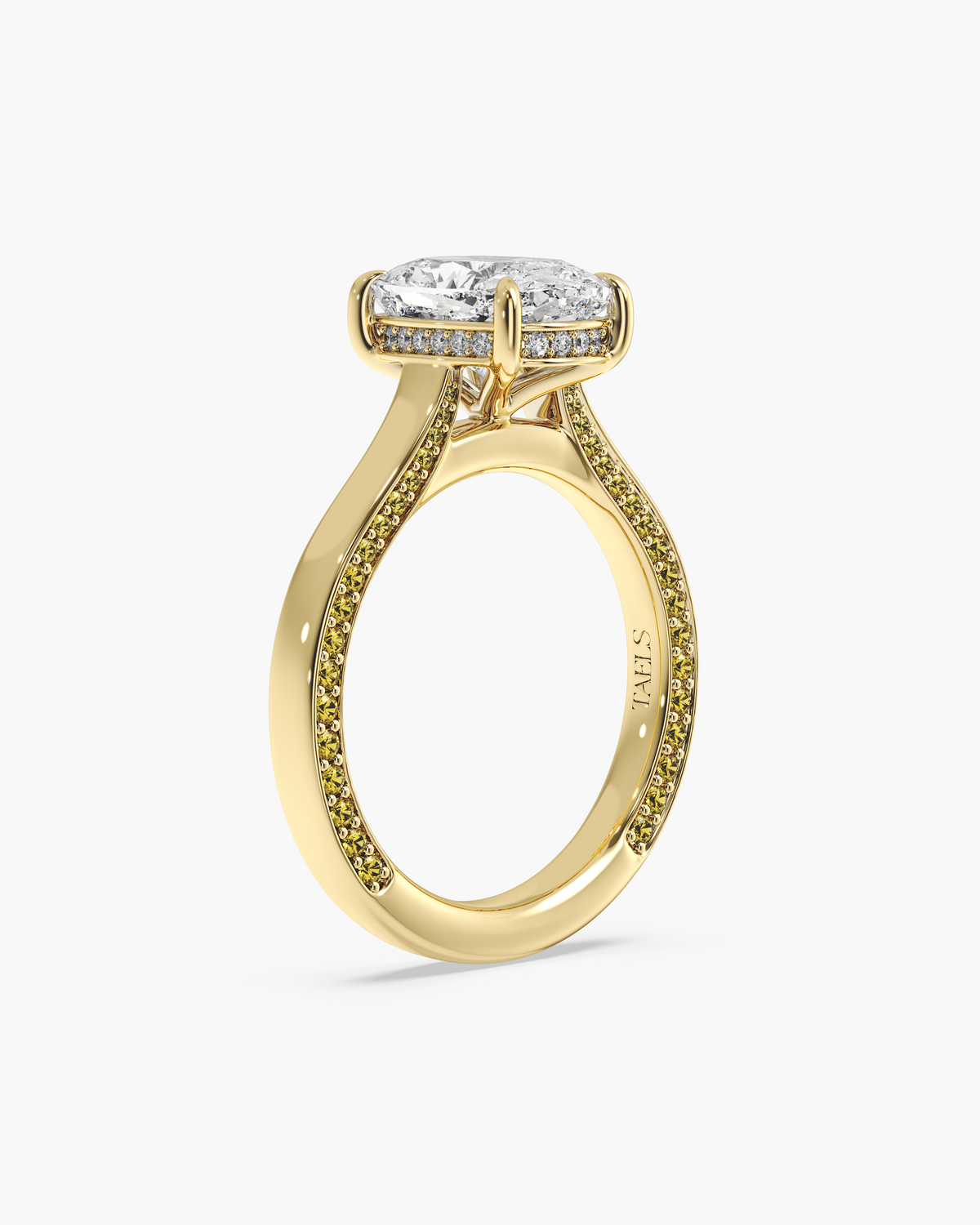 Ming (明) Hidden Halo Crisscut Solitaire